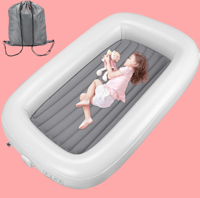 Kids Travel Air Mattress Inflatable Bed