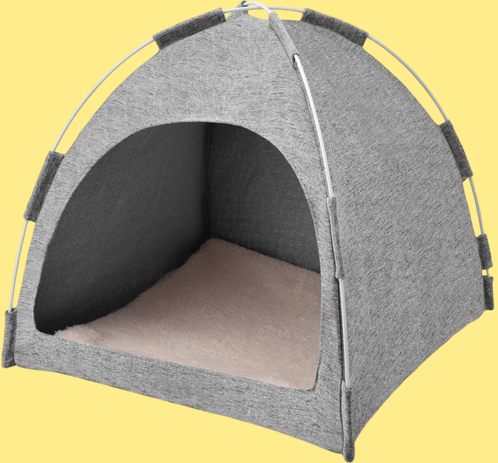 Cat Tent Cave House with Non-Deformable