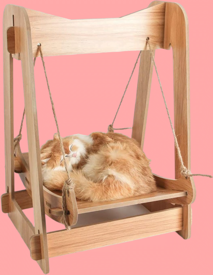 Double Deck Cat Swing Bed